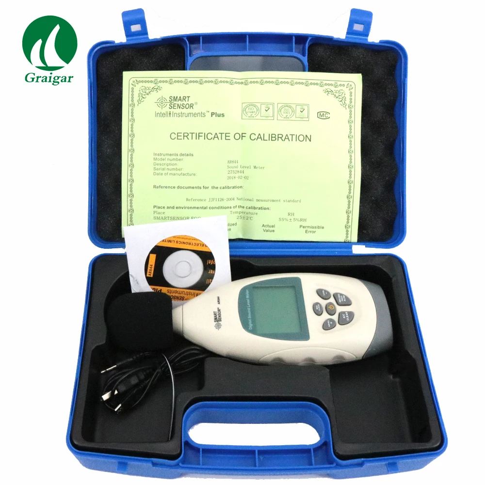 

Smart Sensor AR844 Digital Sound Noise Level Tester