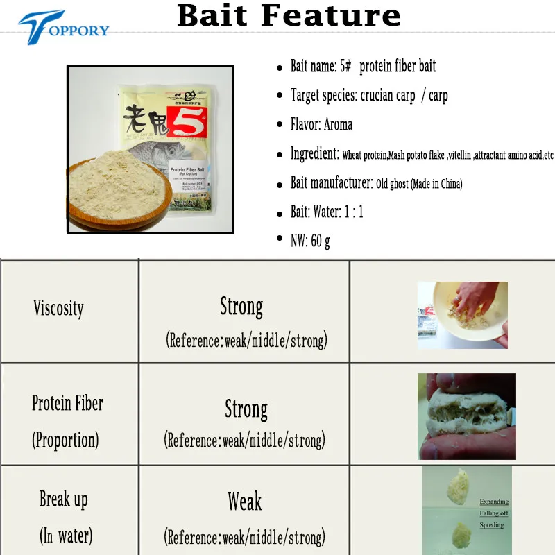 Toppory, 5/10 мешков, белковое волокно, карась, приманка для ловли карпа, Herabuna, приманка для рыбной ловли на клейкой основе, насадка для теста, паста, приманка для изготовления