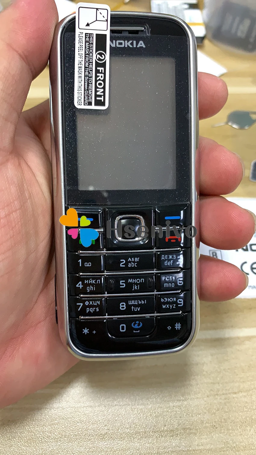 Оригинальный Nokia 6233 mobile телефон с 2MP камера 3g громкий динамик Поддержка русского меню русская клавиатура Восстановленное