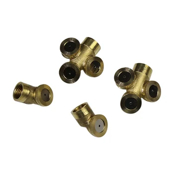 

Adjustable 4 Hole Brass Spray Garden Farm Irrigation Misting Nozzle Sprinkler Head maintenance and spraying System