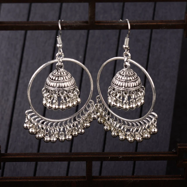 Jhumka Earrings | Indian & Pakistani Jhumka Earrings – Page 2 – SOKORA  JEWELS