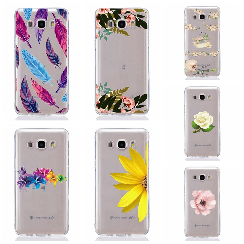 Для Samsung Galaxy A3 A5 2016 2017 A300 A320F A510 A520F TPU цветной мягкий милый чехол с изображением