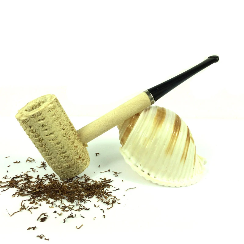 5 pcs/lot New Fashion Corn Cob Smoking Pipe High Quality Tobacco Pipe