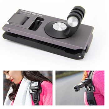 

For DJI OSMO Pocket Handheld Gimbal Backpack Fixed Strap Adapter Mount Holder Bracket For Gopro Hero Action Camera Accessories