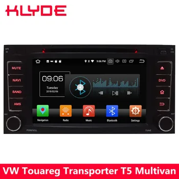 

KLYDE 4G Android 8.0 Octa Core 4GB+32GB Car DVD Player Radio For Volkswagen Touareg 2002 2003 2004 2005 2006 2007 2008 2009-2011
