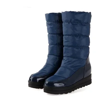 

Cylinder in the new 2017 female boots boots fur one feather flat cotton shoes winter female shoes with students