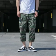 Повседневные мешковатые армейские штаны КАРГО КАМУФЛЯЖ трико для мужчин брюки джанкле-длина брюки стиль сафари Pantalon Hombre