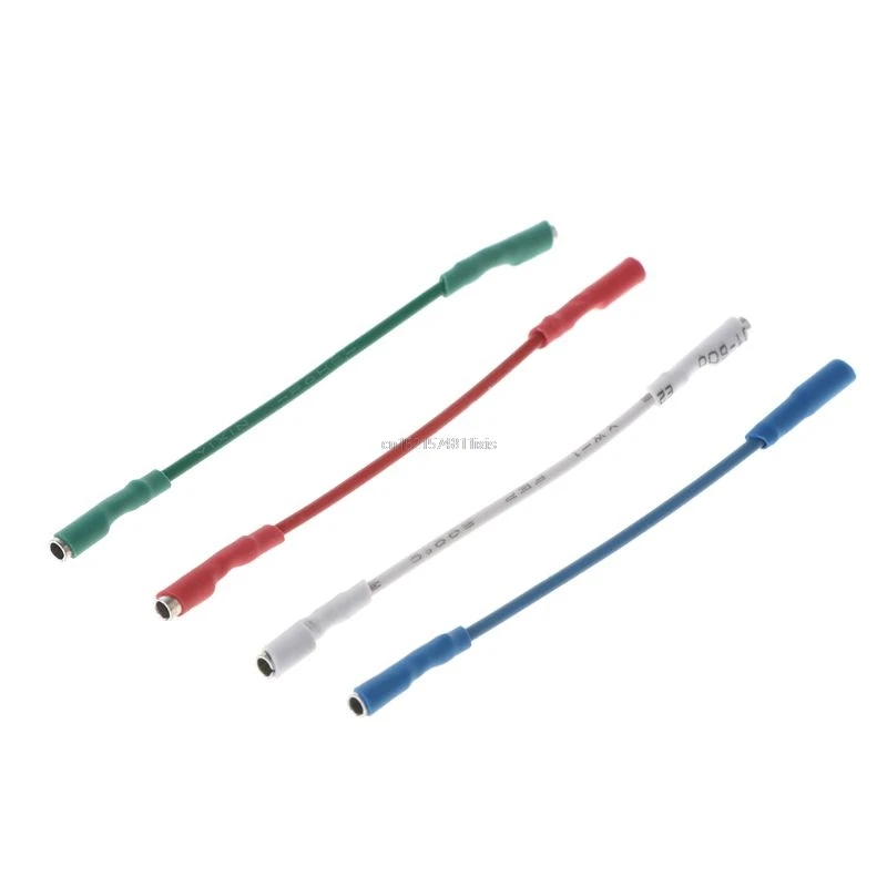 4Pcs Universal Silver Leads Wires Header Wire Cable 50Mm For 12 13Mm Pins Turntable Phono Headshell Tonearm huismerk kopen in de aanbieding 4Pcs Universal Silver Leads Wires Header Wire Cable 50Mm For 12 13Mm Pins Turntable Phono Headshell Tonearm huismerk kopen in de aanbieding