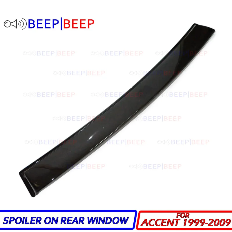 Спойлер для заднего стекла Hyundai Accent 1999-2010 козырек воздушный поток Грязевое стекло