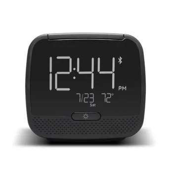 

2017New Cube Radio Alarm Clock Wireless Bluetooth Speaker Snooze Mute Gadgets LCD DigitalClock Two USB Charging Watch WITFAMILY