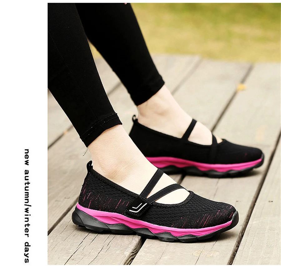 STQ/; Летняя женская обувь на плоской платформе; женские дышащие повседневные кроссовки; обувь без шнуровки; прогулочная обувь на плоской подошве для женщин; 929