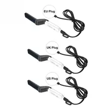 Многофункциональный Для мужчин укладки волос Утюг гребень волос Керлинг выпрямление Styler