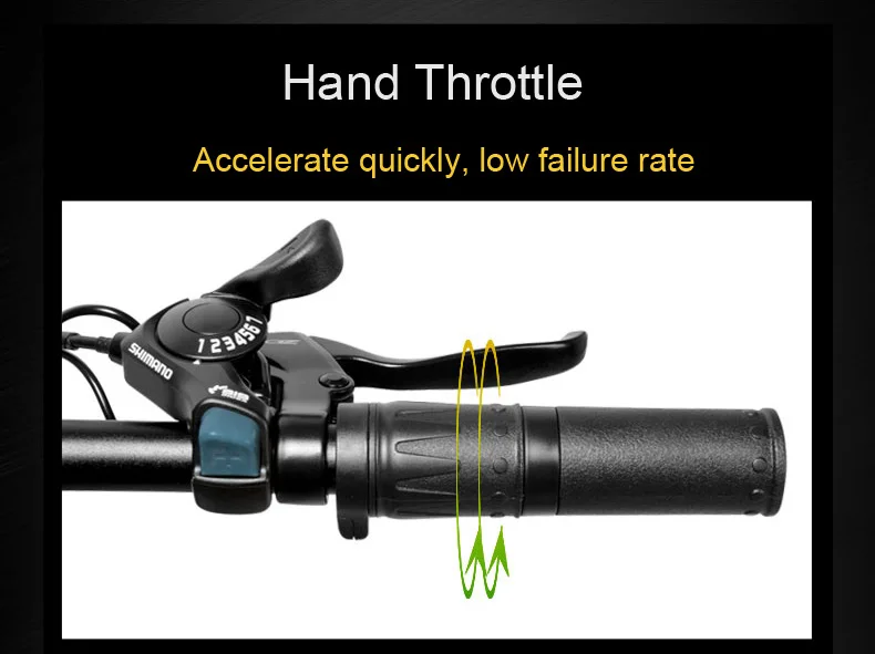 Excellent T8 Strong Powerful Electric Bike Bicycle, High Quality MTB Electric Mountain Bike, Adopt Suspension Fork 11