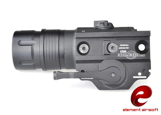 Interruptor de Controle Elemento Airsoft Caça Lanterna Pressão Aumentada M720v Montagem Duplo Luzes Surefir Softairô Arma Tática 12 Cheap Luzes de armas