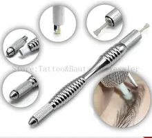5Pcs New Arrival Tebori Microblading Eyebrow Line Manual Pen For Permanent Makeup Eyebrow Tattoo Manual Blade Holder