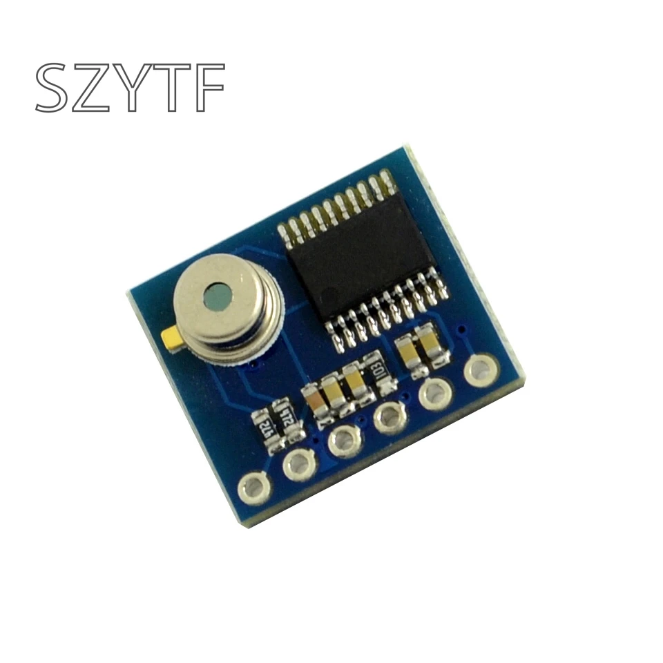 

IR human infrared thermometer MLX90615 non-contact thermometer module serial output data directly