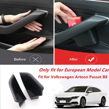 

Only fit European Model! for Volkswagen Arteon Passat B8 2017 2018 2019 Car Interior Front Door Storage Organizer Holder Box