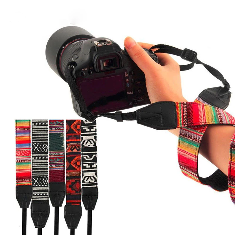 

Camera Shoulder Neck Strap Vintage Belt for Sony for Nikon for Canon for Pentax DSLR Camera Shoulder Neck Wrist Strap Universal