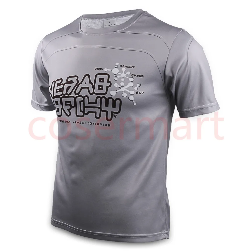 Cos Guardians of the Galaxy 2 Top Costume Peter Jason Quill Cosplay Star Lord T-shirts Man Short Sleeve Tee Lycra  Halloween (2)
