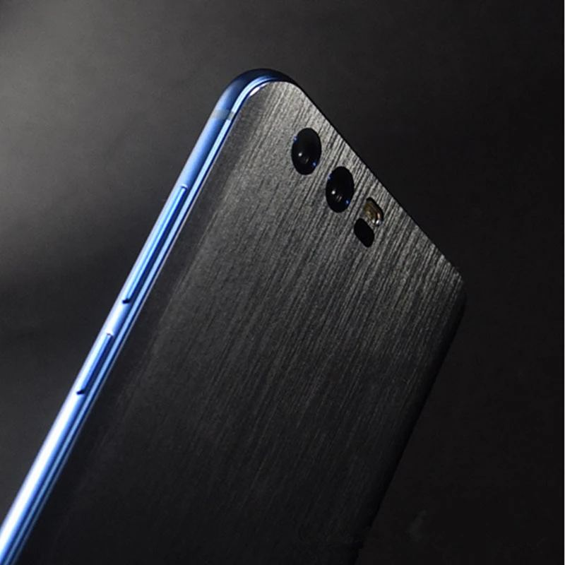 NEW Kawat Menggambar membran Kulit Bungkus Film Pelindung Ponsel Kulit kembali pasta Stiker Pelindung Untuk Huawei Honor 9