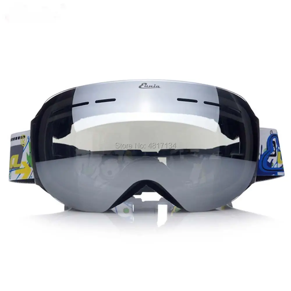 EU1038 Snow Goggles Silver