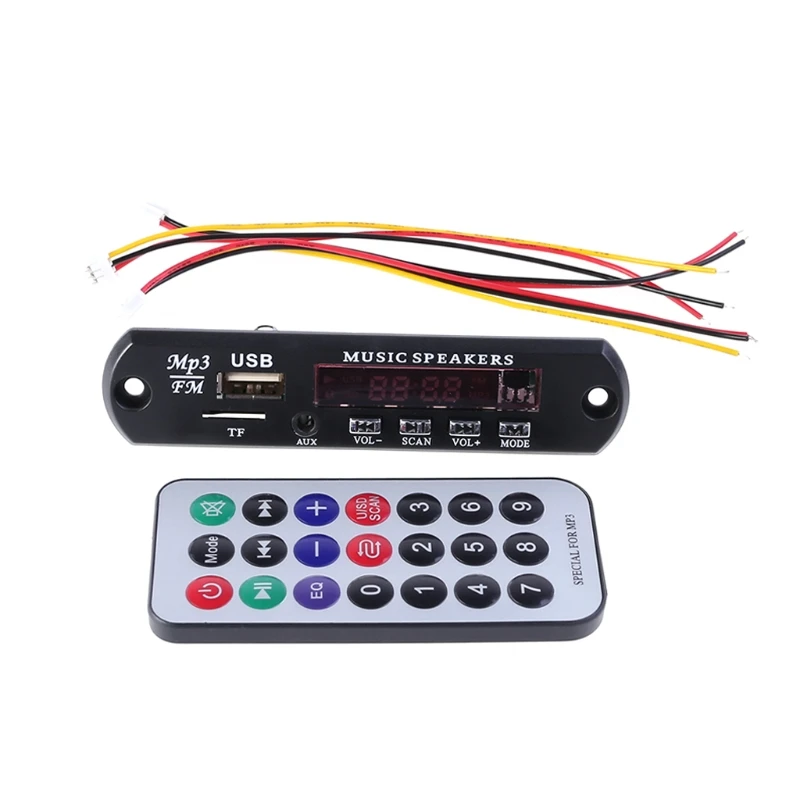 

Wireless Bluetooth MP3 WMA Camping Decoder Board USB Radio Car MP3 Players