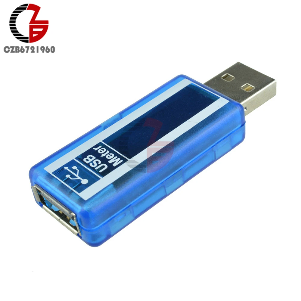 USB Цифровой вольтметр амперметр измеритель мощности емкости батареи|Измерители
