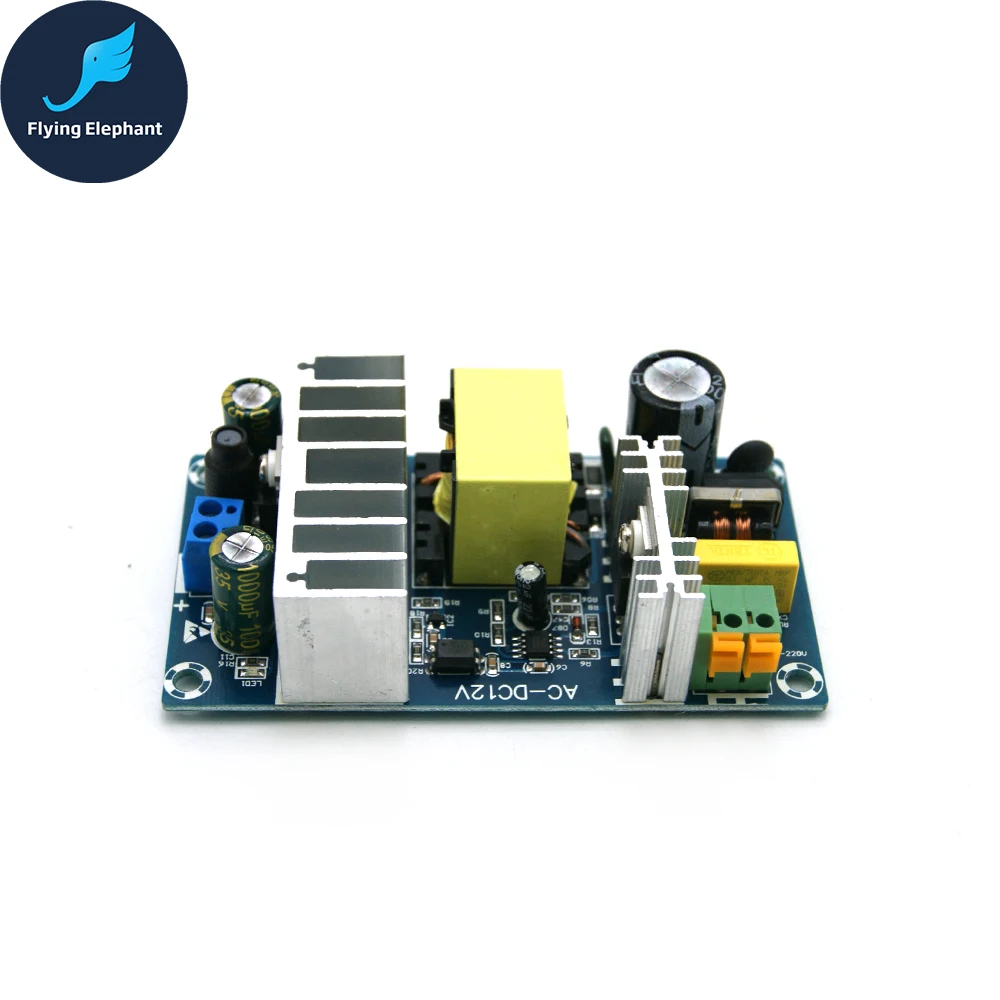 Pukido Power Supply Module AC85-265V To DC24V 4A Switching Power Supply Board Plug Type: 24V4A