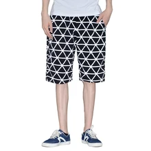 Мужская Летняя мода Повседневный для шутника Slant Check Pocket Tetherage пять Шорты повседневные спортивные штаны шорты