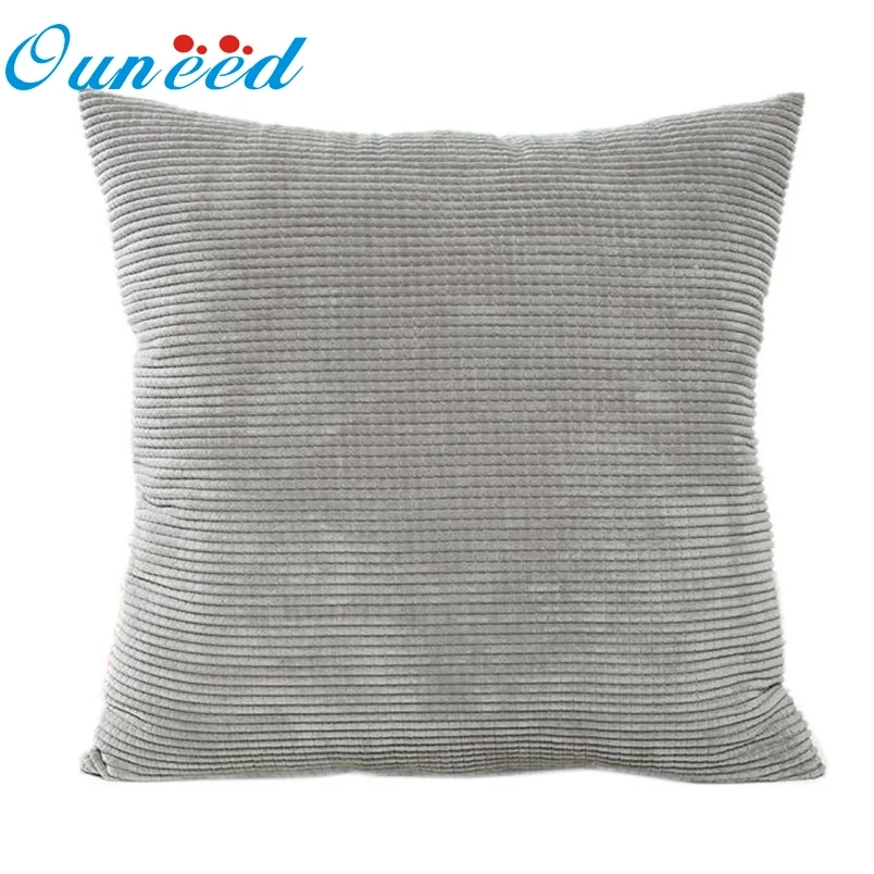

Ouneed Linen Throw Pillow Cases Home Decorative Square Cover 45cm almohadas decorativas #10 Gift 1pc Drop