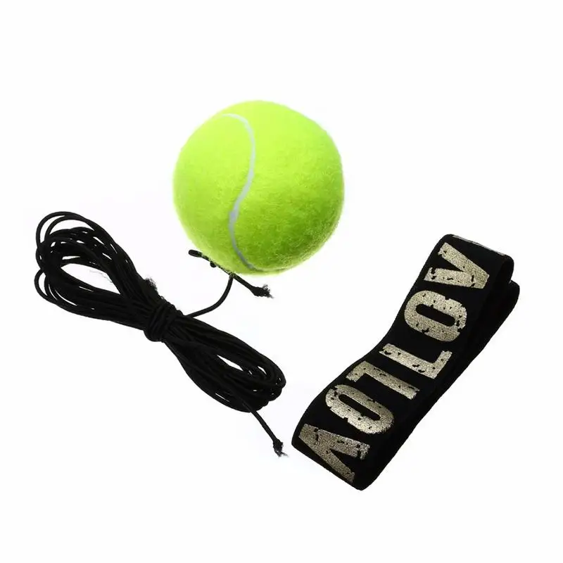 

Yellow / Red Bouncy Ball Fight Ball Boxing Equipment With Head Band For Reflex Speed Training Boxing Punch Muay Thai Exercise