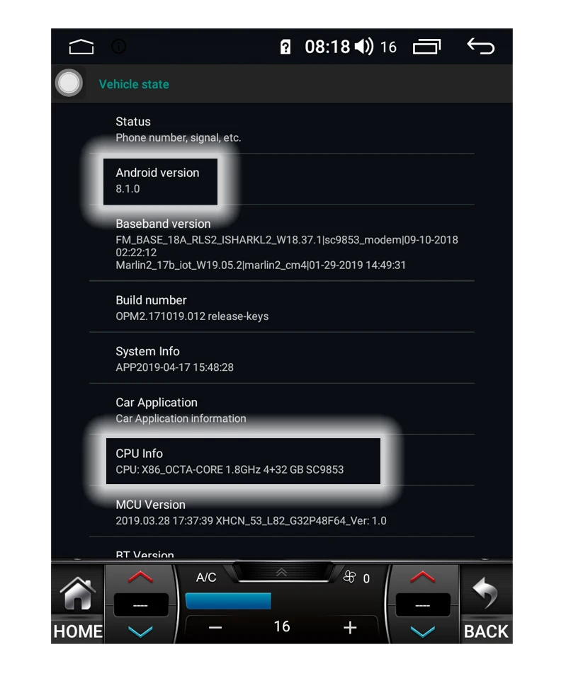 Clearance 4GB+64GB android8.1 GPS car multimedia player for opel insignia  Regal Tesla Vertical screen car GPS navigaton video radio 5