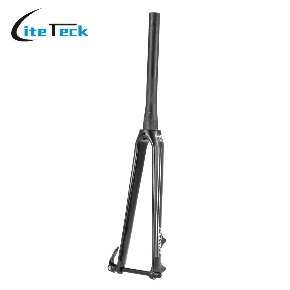 

Lixada Bicycle Front Fork 700c Ultralight Disc Brake Road Bike Fork 700C Tapered Carbon Fiber Fixed Gear Fixie Front Fork