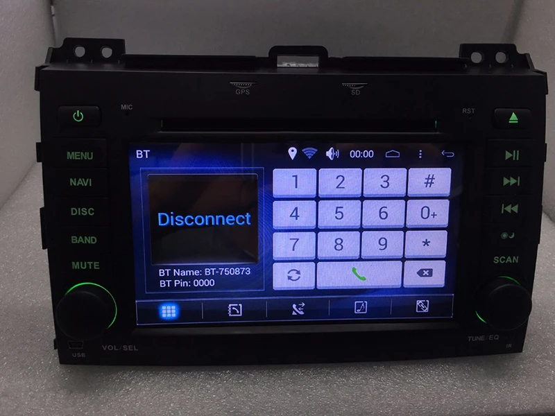 Perfect 7" Android Car DVD Player with TV/BT GPS WIFI,Audio Radio Stereo,Car PC/multimedia headunit for Toyota Prado 2010 2011 2012 2013 9