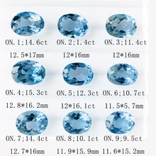 Натуральный топаз, камень, Большое Стеклянное Тело, кольцо с бриллиантом, ювелирные изделия на заказ