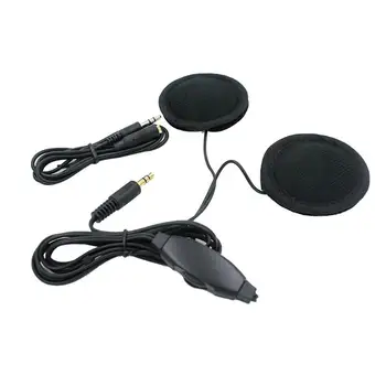 

3.5mm Motor Headset Speakers Earphone Headphones Volume Control Stereo Motor Headsets for MP3 GPS Smart Phone Car Styling New