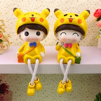 

Room wine cabinet bedroom living room children's room decoration decoration creative foot doll household small decoration gift