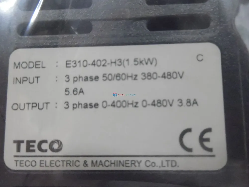 Brand Novidades Inversor Teco E310 Série E310-402-h3 2hp 1500 w Fase 380480 v 50 3 - 60 hz Vfd 2 Inversores e Conversores