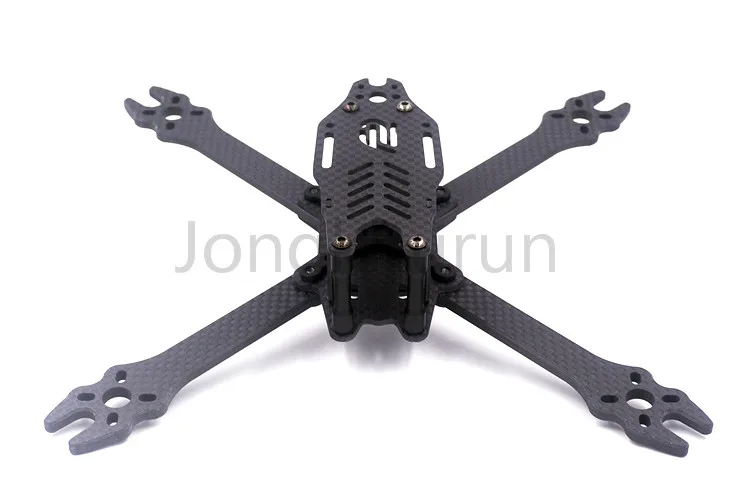 DIY mini FPV F2 mito 210 из чистого углеродного волокна мм рама Разобранная для гоночного