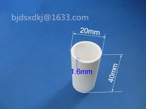 Alumina ceramic crucible / diameter*height=20*40mm/ Special crucible for thermal analysis instrument ta platinum wire platinum crucible tga dsc thermal analysis parts thermal analysis instrument