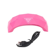 Лампа для светотерапии 9 Вт мини USB светодиодный светильник Сушилка для ногтей для отверждения ногтей сушилка для гель-лака Светодиодный УФ-лампа Маникюрный Инструмент для ногтей