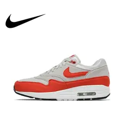 Оригинальный Nike Оригинальные кроссовки AIR MAX 1 женские кроссовки спортивная обувь дышащая спорт на открытом воздухе прогулки Бег удобные