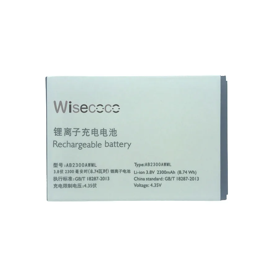 

Wisecoco NEW AB2300AWML 2300mAh Battery For Philips Xenium S396 S358 Smartphone With Tracking Number