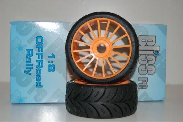 Bliss RC 1/8 внедорожный ралли набор автомобильных шин для автомобиля GT 2шт/1 пара |