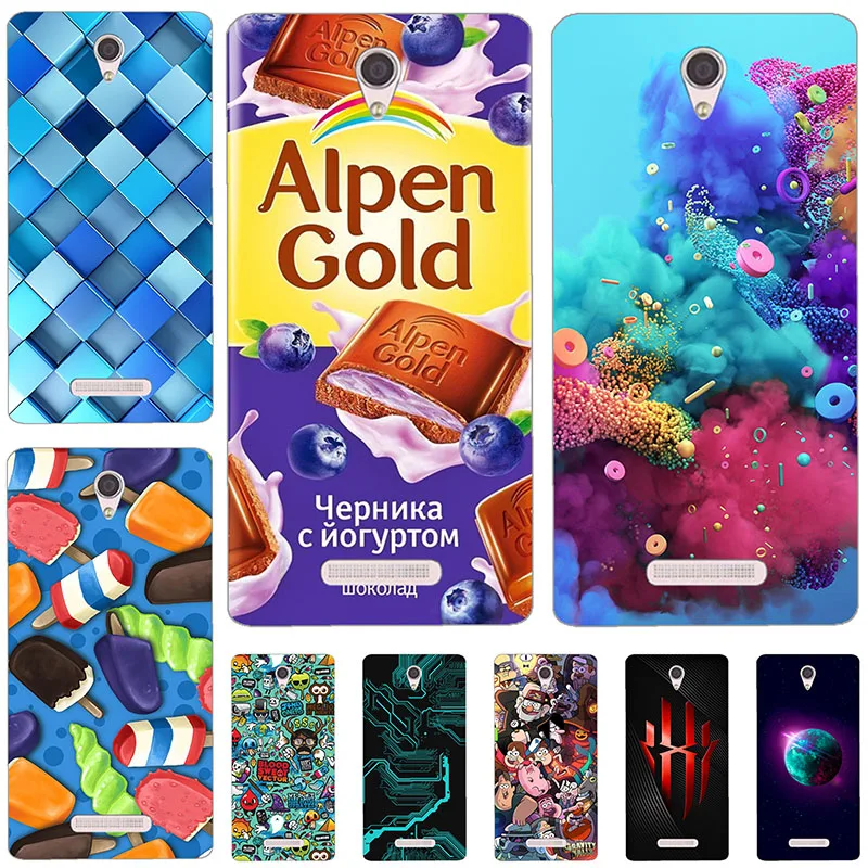 

45 styles Cute Animal Cat Printing Case For Lenovo A5000 A 5000 5.0" Cover Relief Cartoon Design Funda Silicone Phone Skin Coque
