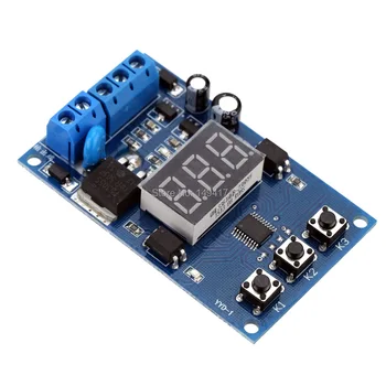 

WQScosea Q8S-114 24V 12V LED Display Trigger Delay Timer MOS FET Driver Self-lock Control Module Home PLC Automation Switch