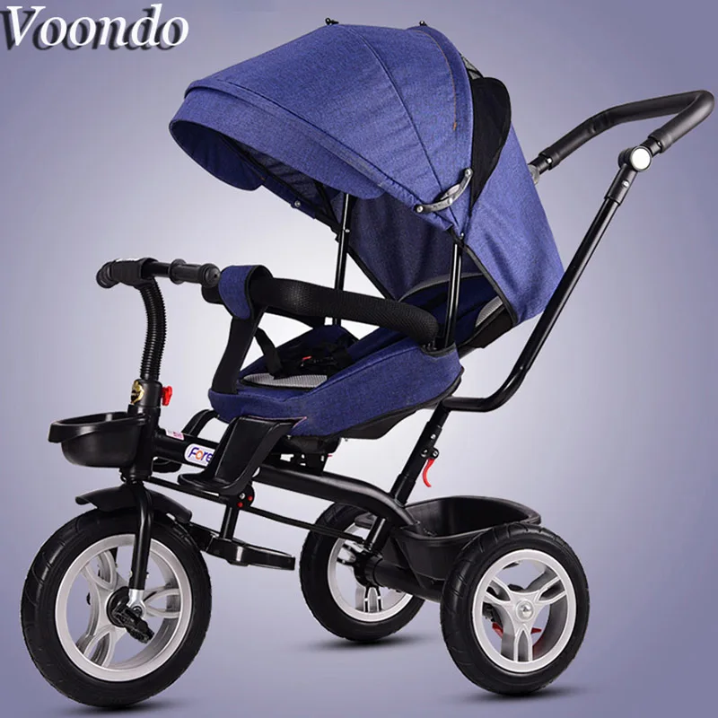 

Voondo Baby stroller bicycle multi-function tricycle suitable for 6 months - 5 years old Russian free shipping