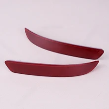 CITALL Paio di Paraurti Posteriore Del Riflettore Lampada di Coda Della Nebbia Warning Freno di Arresto Della Luce 63217158949 63217158950 Fit per BMW X5 E70 2007-2009
