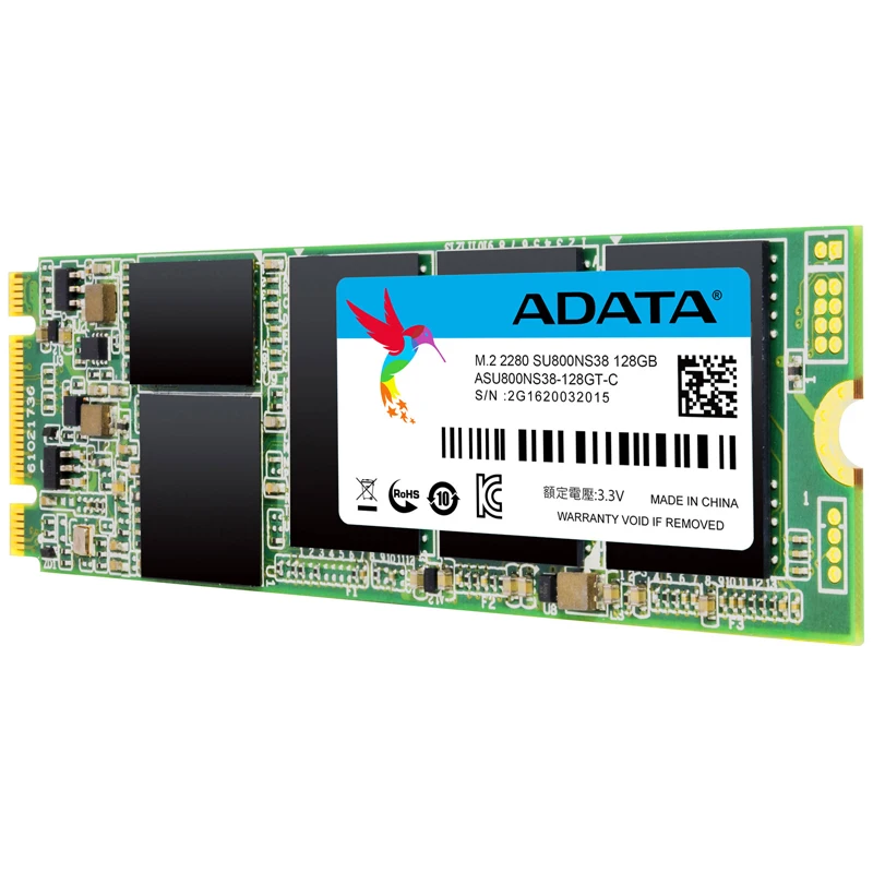 ADATA M.2 SSD SU800 128GB M2 2280 3D NANO NGFF твердотельный накопитель HD Жесткий диск для ноутбука