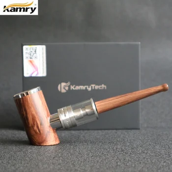 

Original Kamry K1000 Plus E-Pipe kit 1000mAh Smoking Pen Wooden Design E Pipe Electronic Cigarette Hookah